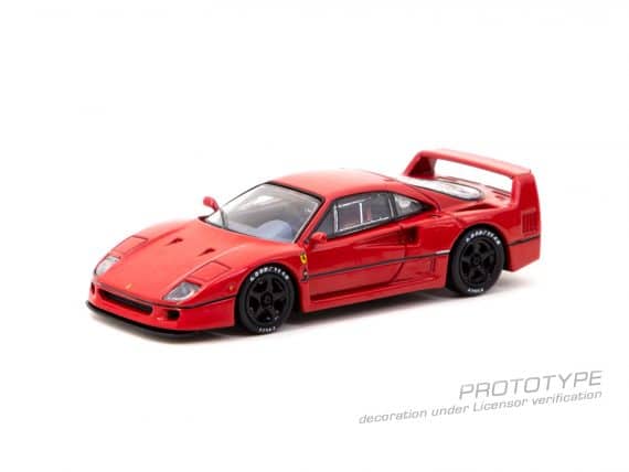 Tarmac Works 1/64 ROAD64 Ferrari F40 Lightweight Red T64R-076-RE