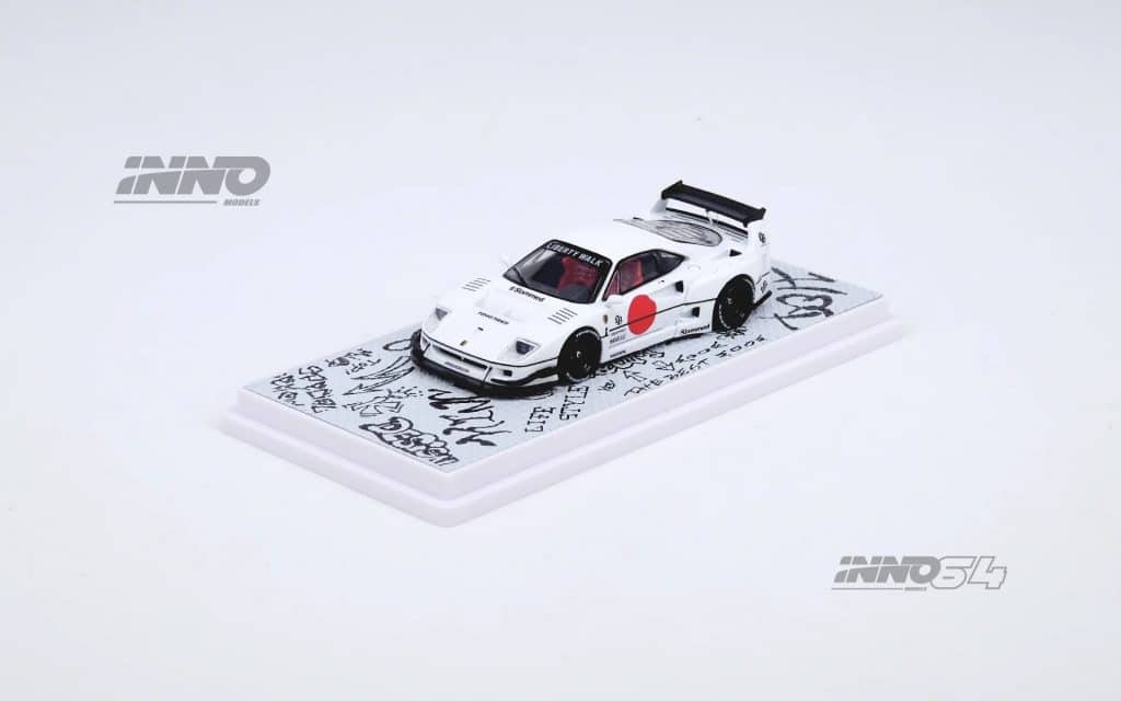 INNO64 1/64 LBWK Liberty Walk Ferrari (F40) Tokyo Auto Salon 2023 IN64-LBWKF40-TAS23