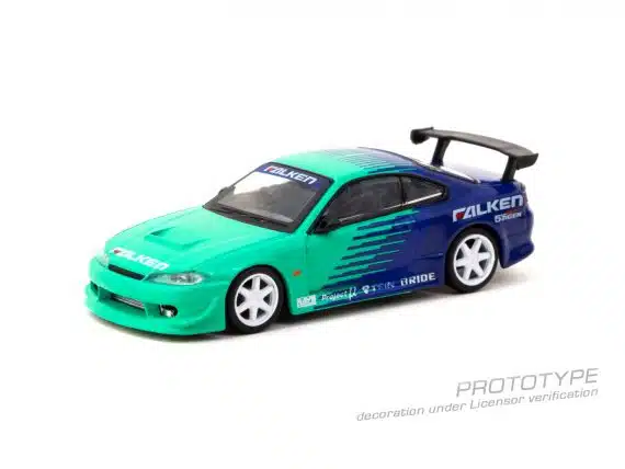 Tarmac Works 1/64 GLOBAL64 VERTEX Nissan Silvia S15 FALKEN T64G-023-FA