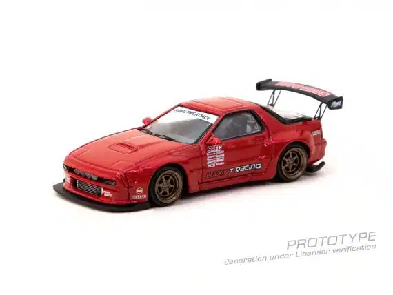 Tarmac Works 1/64 ROAD64 Pandem Mazda RX-7 FC3S Red T64R-066-RE