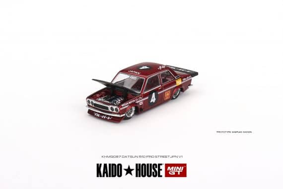 MINI GT KaidoHouse x MINI GT Datsun 510 Pro Street JPN V1 KHMG087