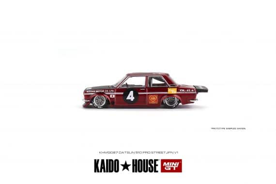 MINI GT KaidoHouse x MINI GT Datsun 510 Pro Street JPN V1 KHMG087