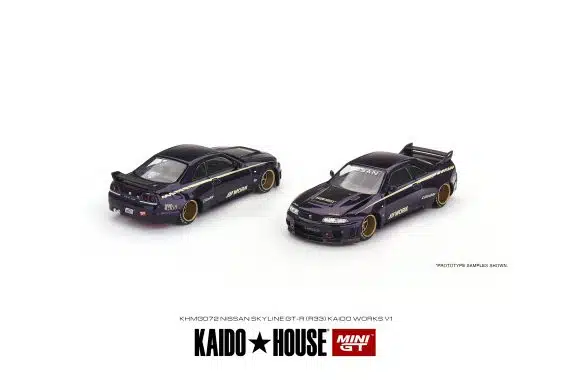 MINI GT KaidoHouse x MINI GT Nissan Skyline GT-R (R33) Kaido Works V1 KHMG072