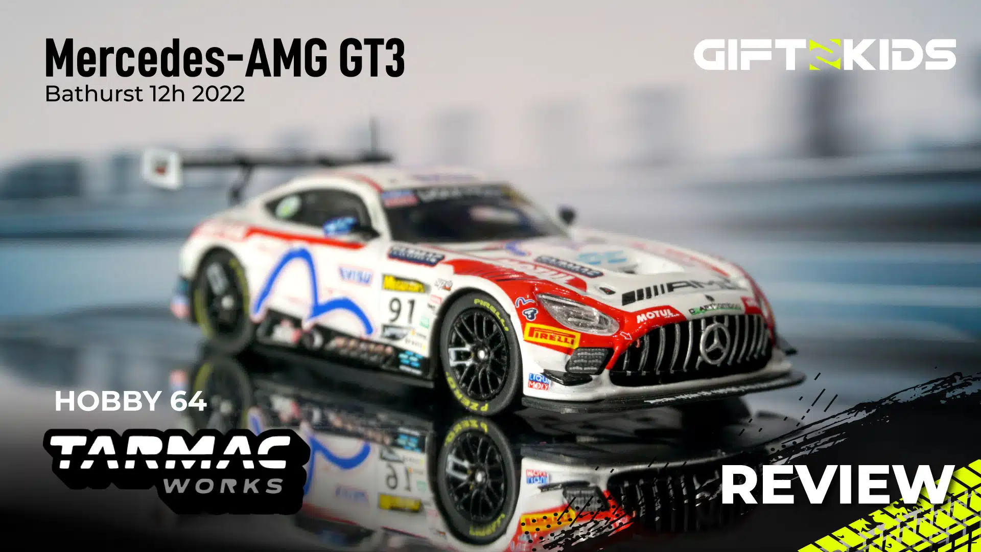 Unboxing Tarmac Works Mercedes AMG GT3