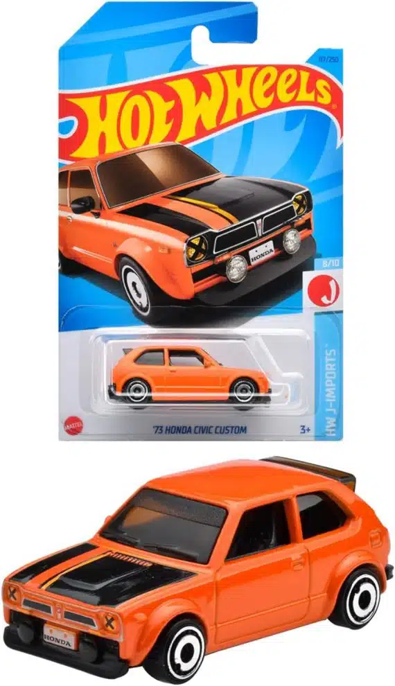 Hot Wheels No.117 HW J-Imports 73 Honda Civic Custom