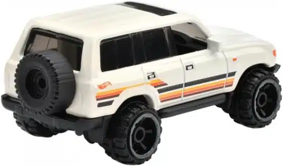 Hot Wheels No.204 Then Amd Now Toyota Land Cruiser 80