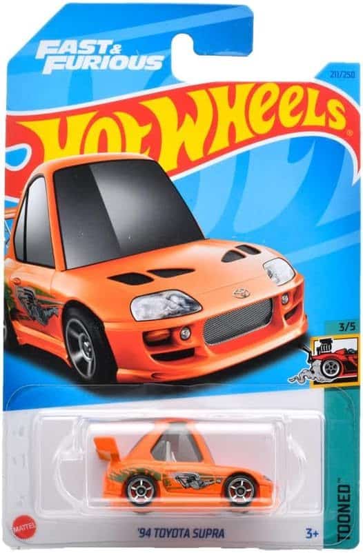 Hot Wheels No.211 Tooned 94 Toyota Supra