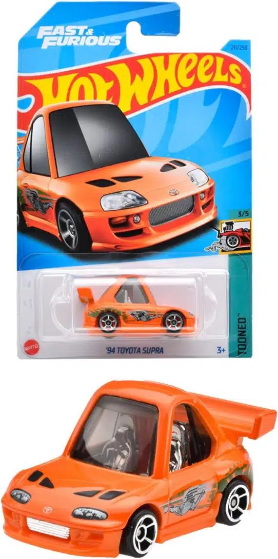 Hot Wheels No.211 Tooned 94 Toyota Supra