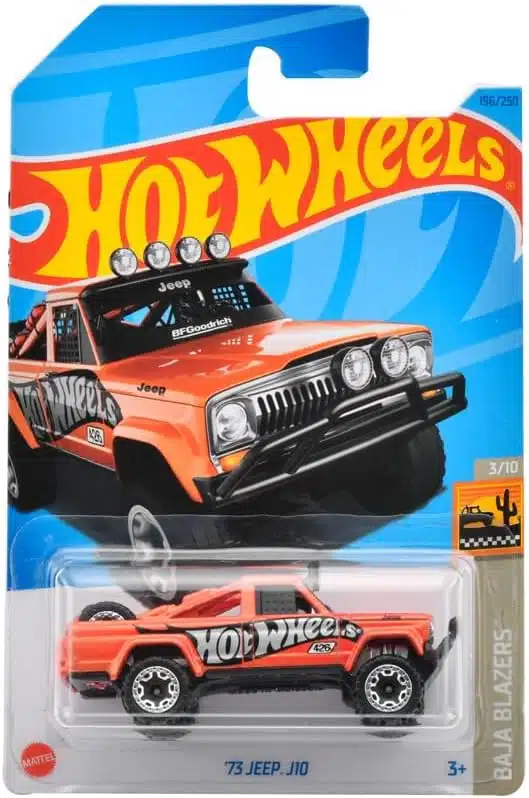 Hot Wheels No.196 Baja Blazers 73 Jeep J10