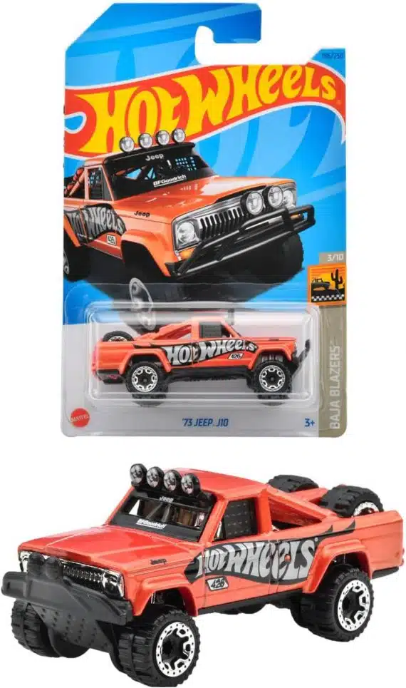 Hot Wheels No.196 Baja Blazers 73 Jeep J10