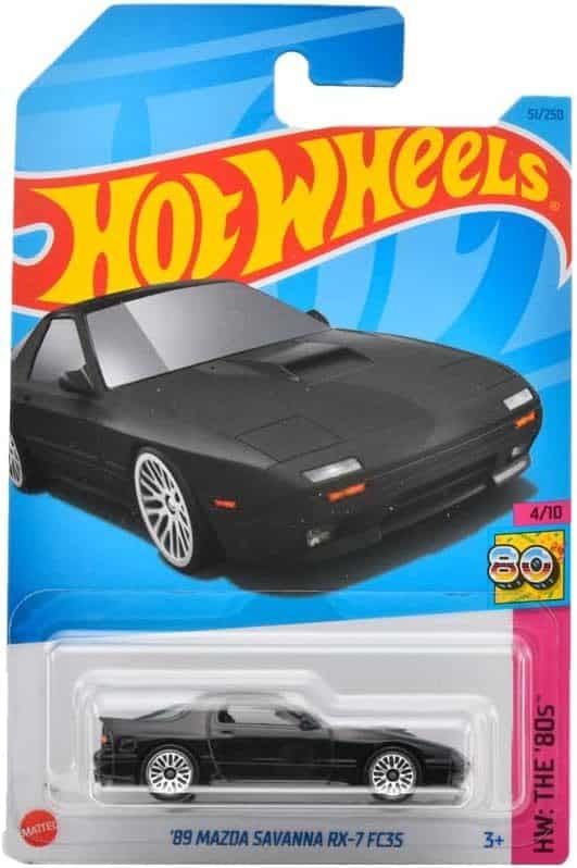 Hot Wheels No.51 HW The 80S 89 Mazda Savanna RX-7 FC35