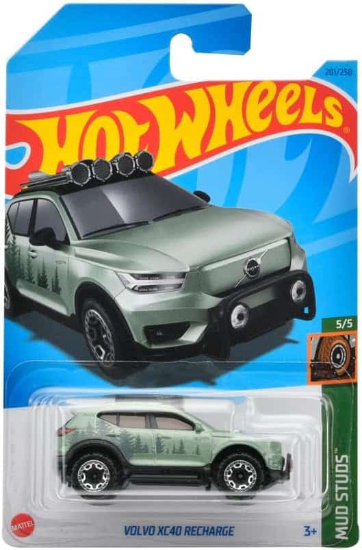 Hot Wheels No.201 Mud Studs Volvo XC40 Recharge