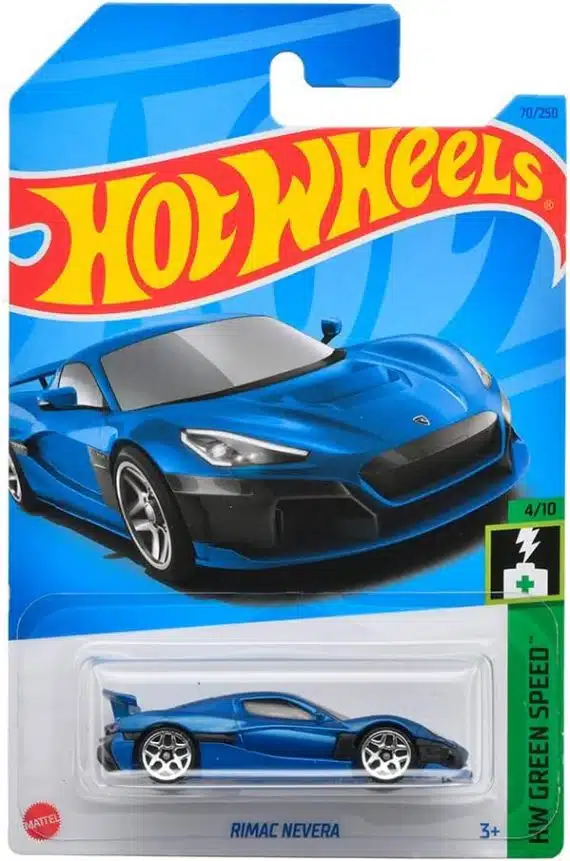 Hot Wheels No.70 HW Green Speed Rimac Nevera