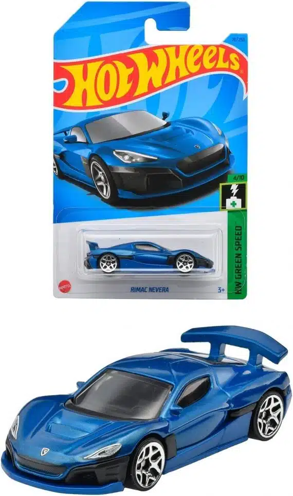 Hot Wheels No.70 HW Green Speed Rimac Nevera