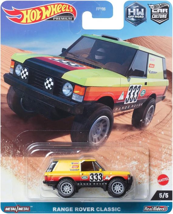 Hot Wheels Premium Car Culture HW Off Road Range Rover Classic HKC71