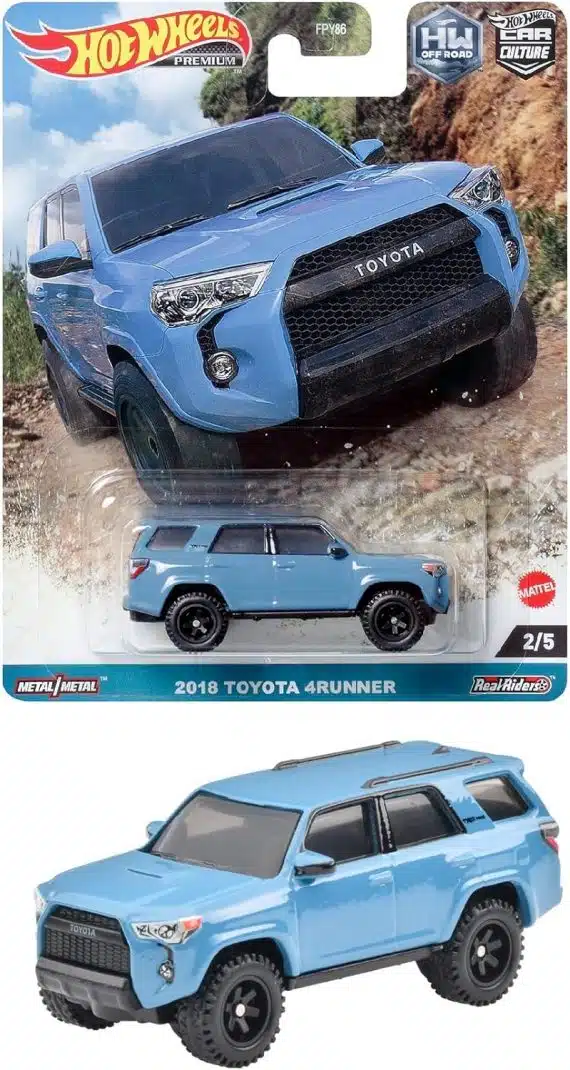 Hot Wheels Premium Car Culture HW Off Road 2018 Toyota 4Runner