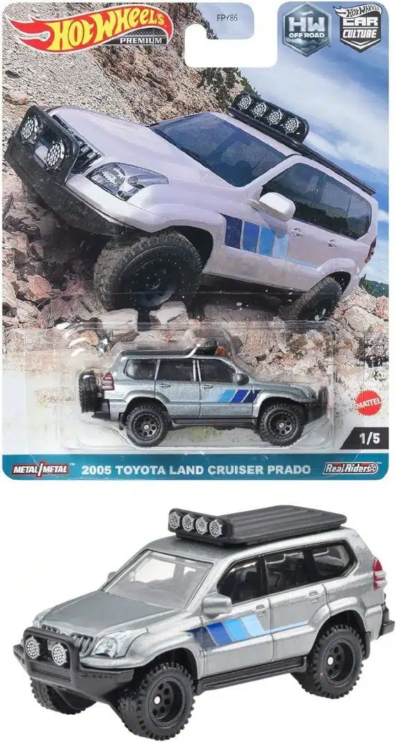 Hot Wheels Premium Car Culture HW Off Road 2005 Toyota Land Cruiser Prado HKC70