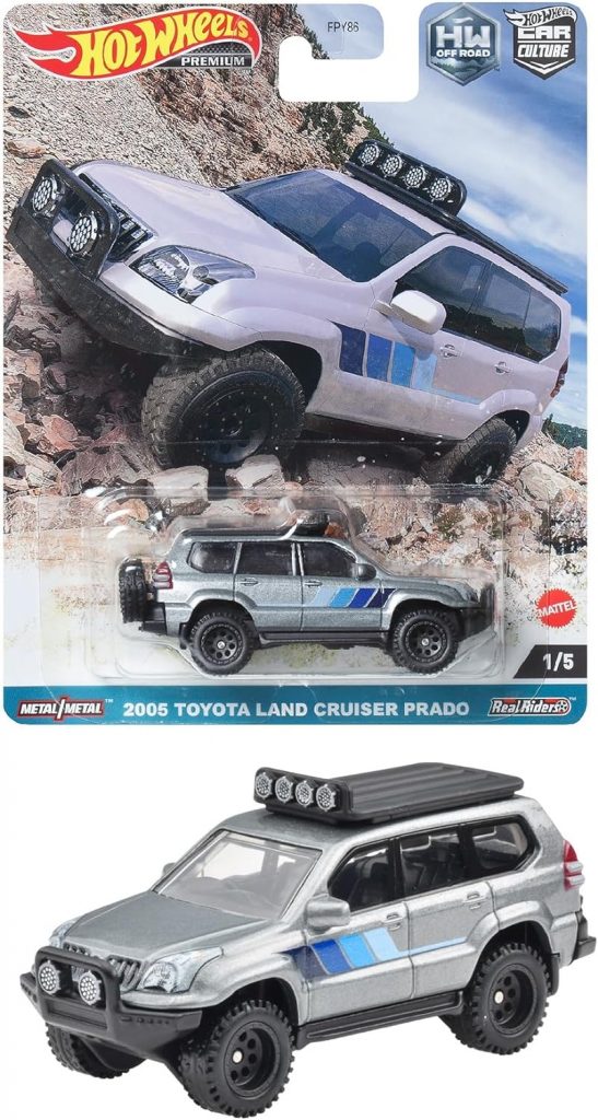 Hot Wheels Premium Car Culture HW Off Road 2005 Toyota Land Cruiser Prado HKC70
