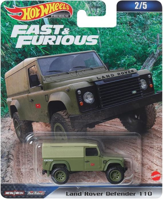 Hot Wheels Premium Fast and Furious Land Rover Defender 110 HKD26