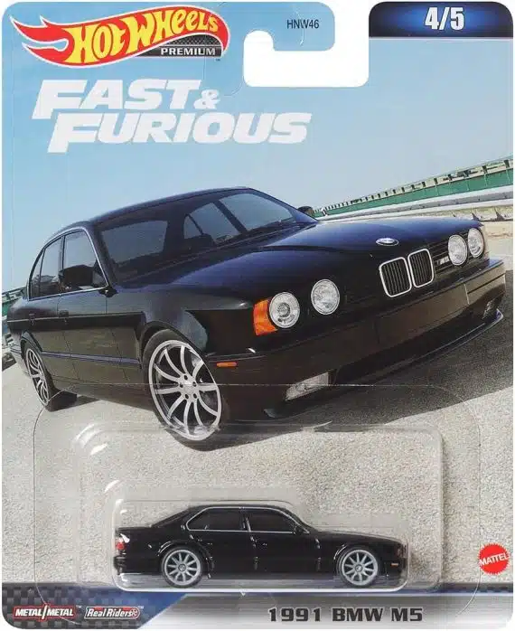 Hot Wheels Premium Fast and Furious 1991 BMW M5 HNW46 HKD28