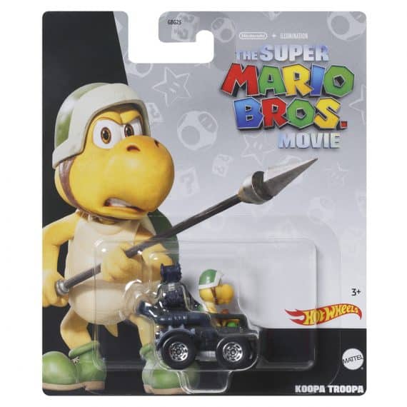 Hot Wheels The Super Mario Bros Movie Koopa Troopa HKD59 GBG25