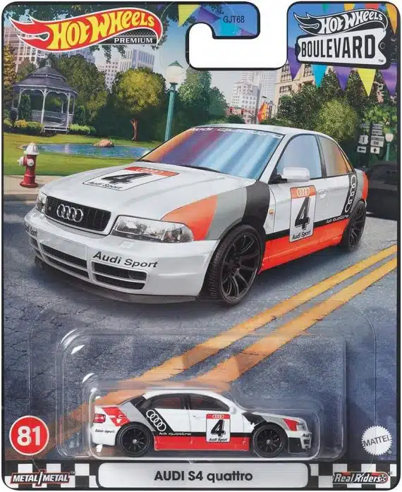 Hot Wheels Premium Boulevard - Audi S4 Quattro HKF30