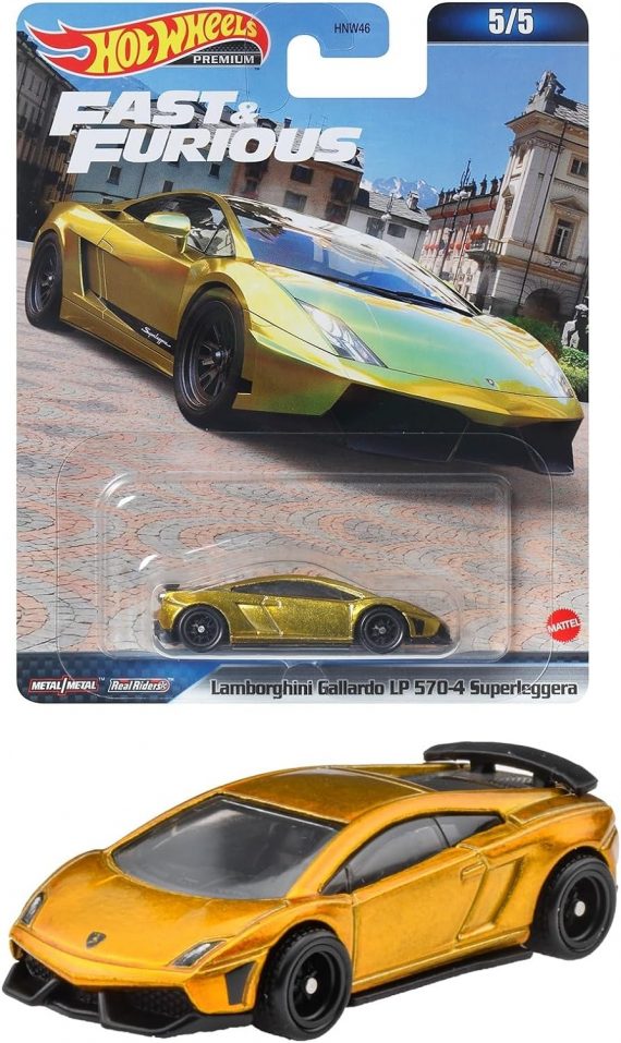 Hot Wheels Premium Fast and Furious Lamborghini Gallardo LP 570-4 Superteggera HNW46 HMG52
