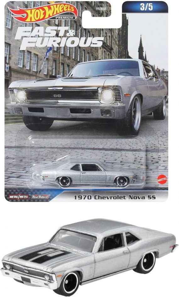 Hot Wheels Premium Fast and Furious 1970 Chevrolet Nova SS HNW54