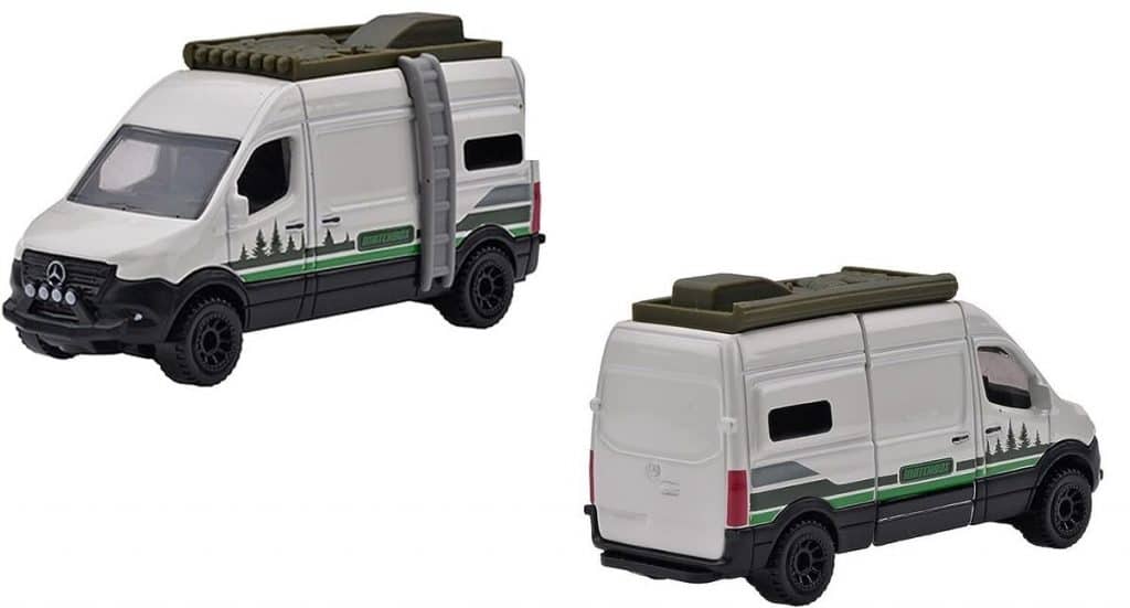 Matchbox 1/64 Moving Parts No.6 Mercedes-Benz Sprinter HLF91-4B10