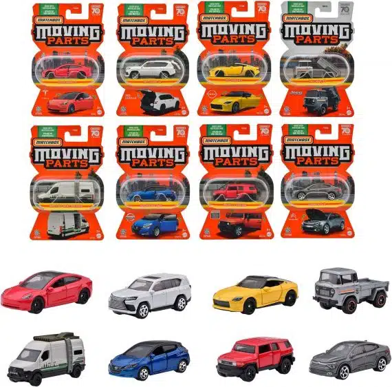 Matchbox 1/64 Moving Parts No.25 2020 Nissan Leaf HLG10-4B10