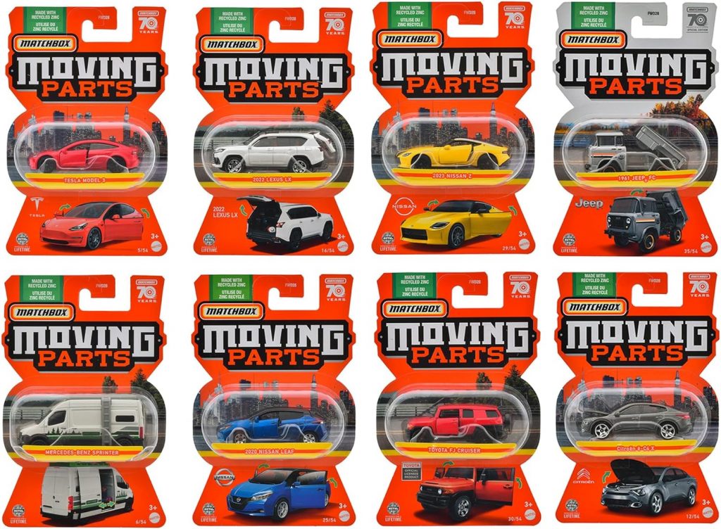 Matchbox 1/64 Moving Parts No.25 2020 Nissan Leaf HLG10-4B10