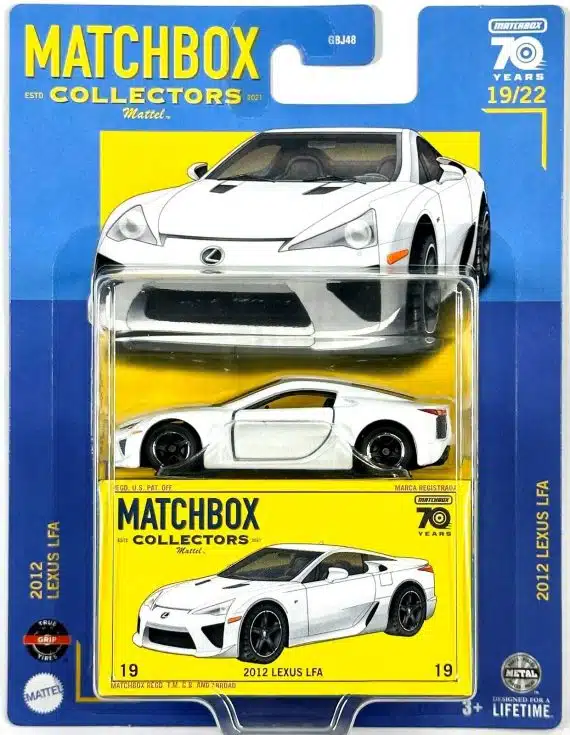 Matchbox 1/64 Collectors No.19 2012 Lexus LFA HLJ72-LA10 Diecast model cars