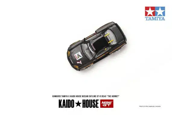 MINI GT No.093 Nissan Skyline GT-R (R34) Kaido Works Tamiya Hornet V1 KHMG093