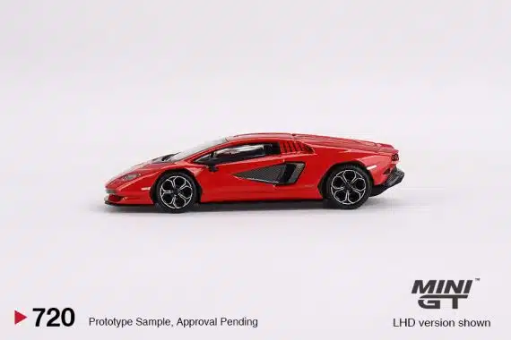 MINI GT No.720 Lamborghini Countach LPI 800-4  Rosso Mars MGT00720