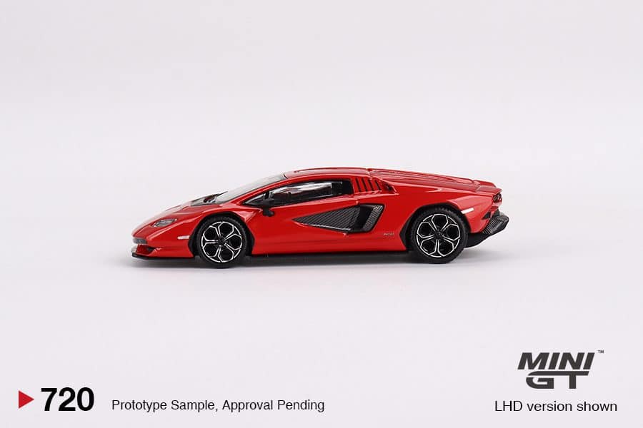 MINI GT No.720 Lamborghini Countach LPI 800-4  Rosso Mars MGT00720