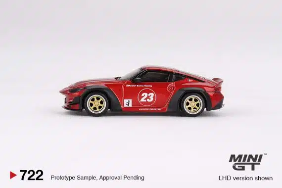 MINI GT No.722 Nissan Z Pandem Passion Red MGT00722