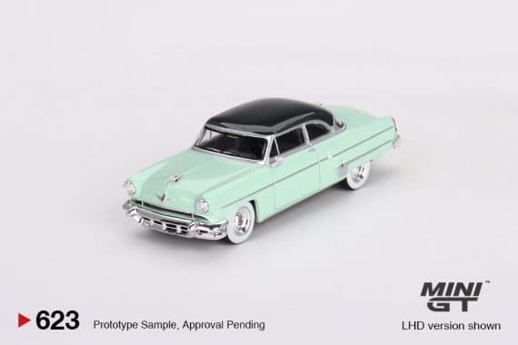 MINI GT No.623 Lincoln Capri 1954 Parklane Green / Bloomfield Green MGT00623 Diecast model cars