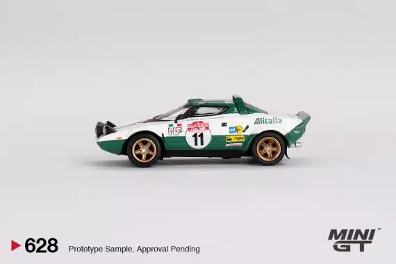 MINI GT No.628 Lancia Stratos HF 1975 Rally Sanremo Winner #11 MGT00628 Diecast model cars