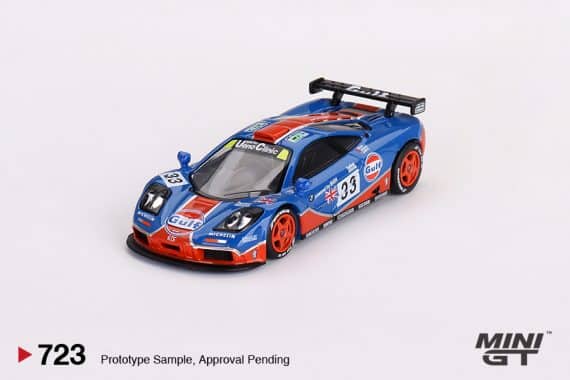 MINI GT No.723 McLaren F1 GTR #33 1996 Le Mans 24Hr MGT00723 Diecast model cars