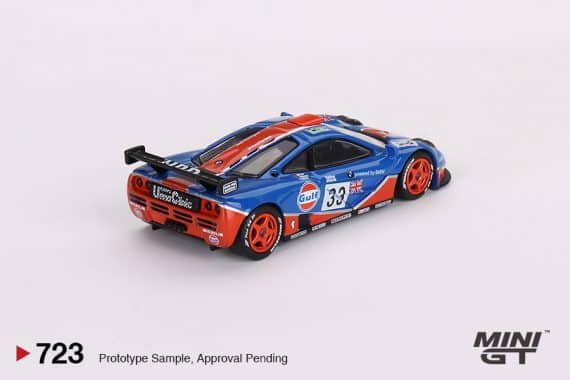 MINI GT No.723 McLaren F1 GTR #33 1996 Le Mans 24Hr MGT00723 Diecast model cars