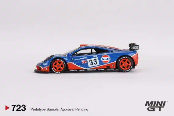 MINI GT No.723 McLaren F1 GTR #33 1996 Le Mans 24Hr MGT00723 Diecast model cars