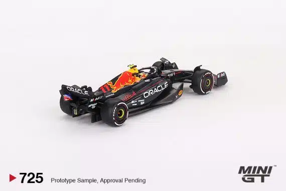 MINI GT No.725 Oracle Red Bull Racing RB19 #11 Sergio Pérez 2023 F1 2023 Saudi Arabian GP Winner MGT00725 Diecast model cars