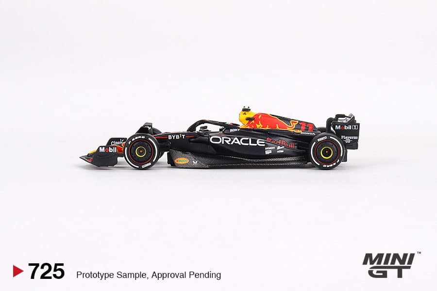 MINI GT No.725 Oracle Red Bull Racing RB19 #11 Sergio Pérez 2023 F1 2023 Saudi Arabian GP Winner MGT00725 Diecast model cars