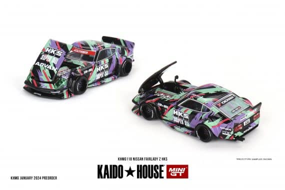 MINI GT No.118 Kaido House Nissan Fairlady Z HKS KHMG118 Diecast model cars