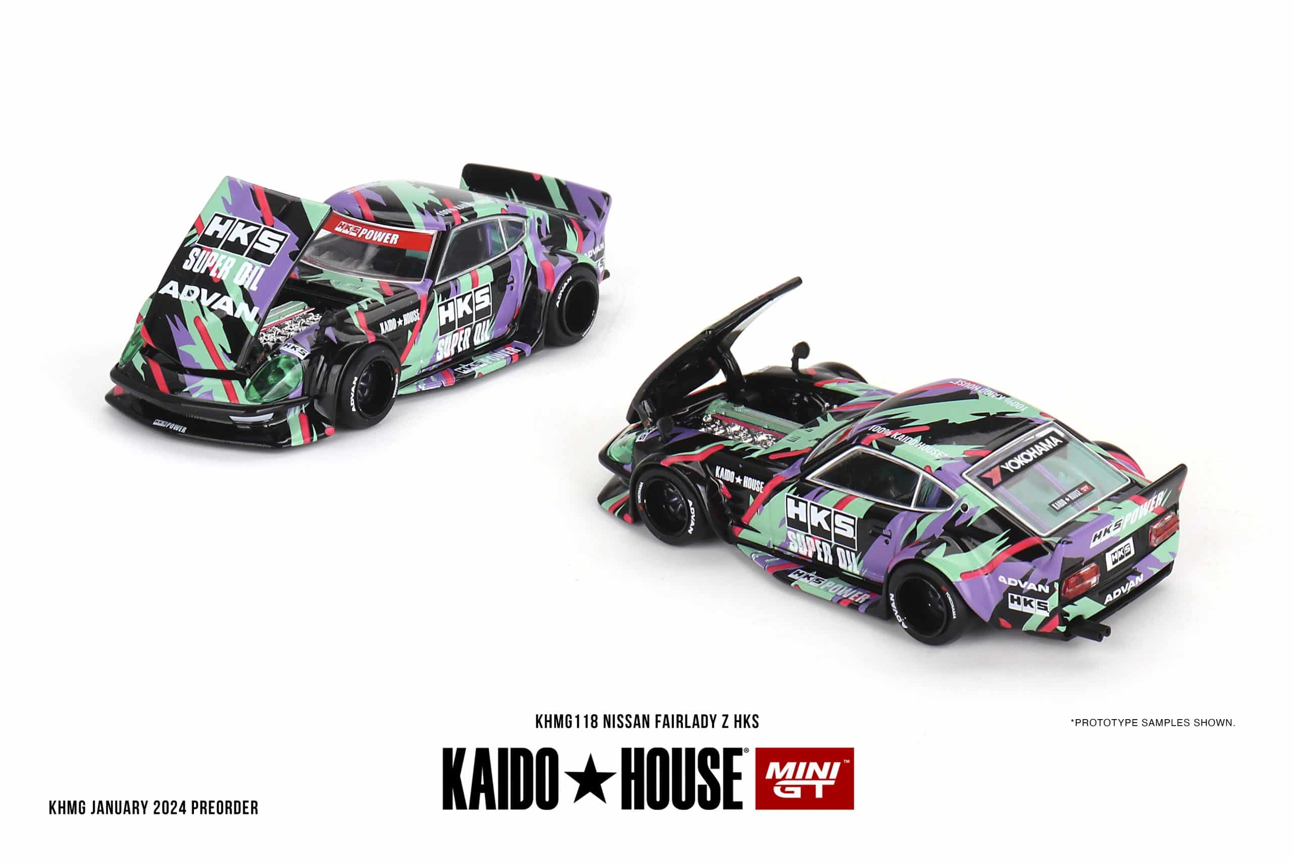 MINI GT No.118 Kaido House Nissan Fairlady Z HKS KHMG118