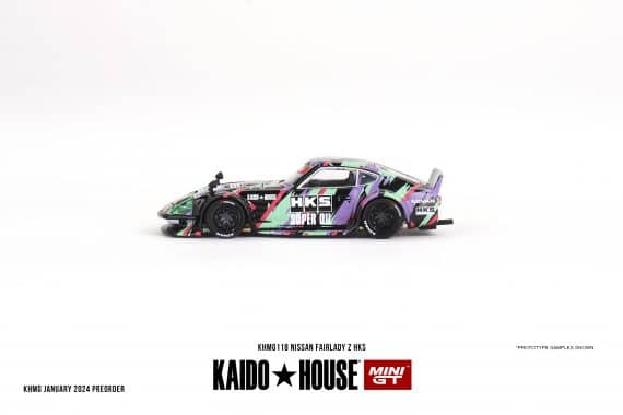 MINI GT No.118 Kaido House Nissan Fairlady Z HKS KHMG118 Diecast model cars