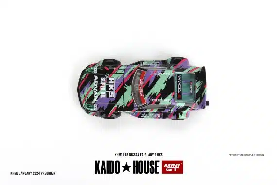 MINI GT No.118 Kaido House Nissan Fairlady Z HKS KHMG118 Diecast model cars