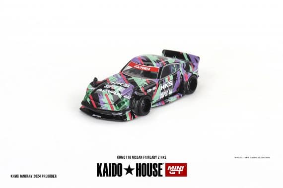 MINI GT No.118 Kaido House Nissan Fairlady Z HKS KHMG118 Diecast model cars