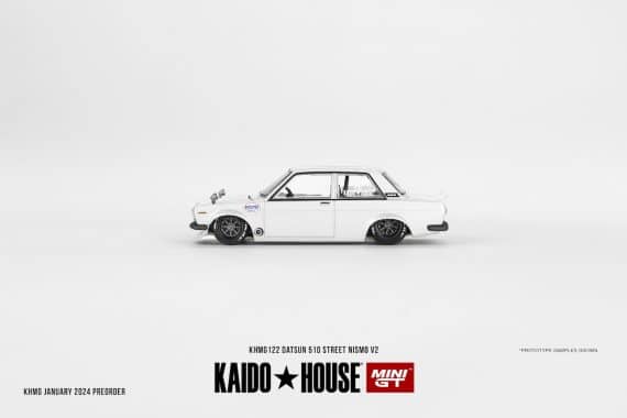 MINI GT No.122 Kaido House Datsun 510 Street Nismo V2 KHMG122 Diecast model cars