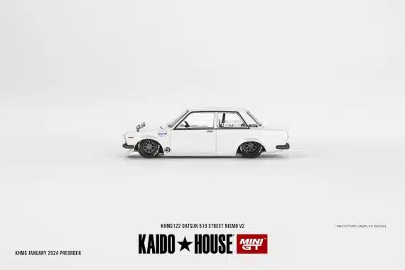 MINI GT No.122 Kaido House Datsun 510 Street Nismo V2 KHMG122 Diecast model cars